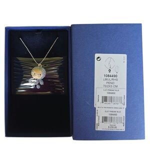 Swarovski Elliot Pendant Blue Necklace 1084490 70/2X3 CM